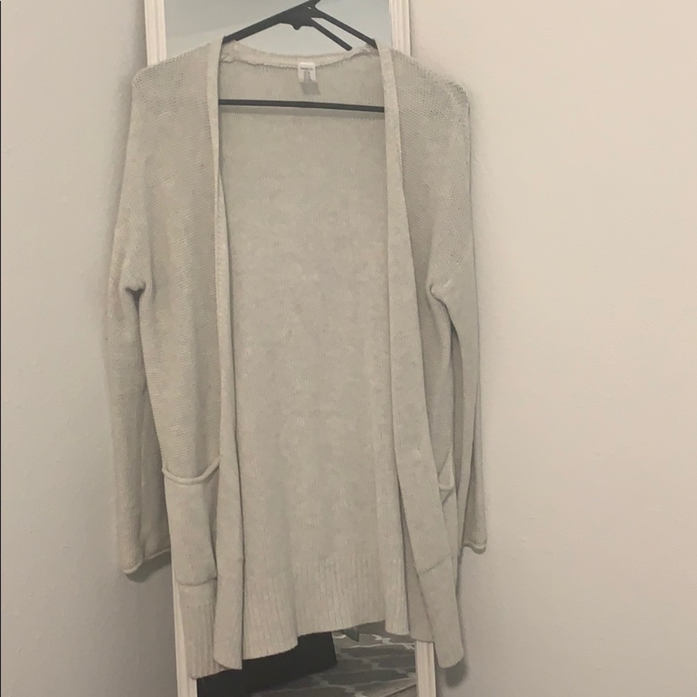 Off white cardigan